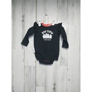 Life Is Good 3-6 Mo. Boo Crew Set